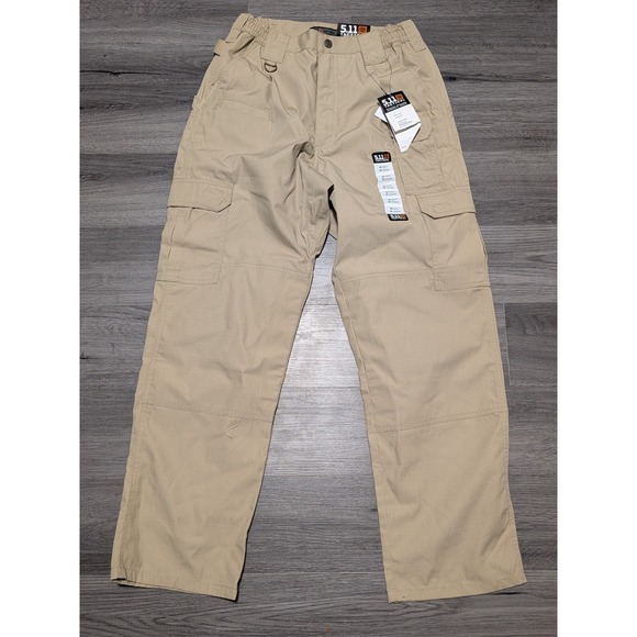 5.11 Tactical Other - NWT 511 Tactical Men's TDU Khaki Taclite Pro Ripstop Pants Cargo Pant Size 30x30